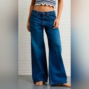 American Eagle Outfitters Blue Flare Jeans